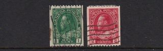 Canada Stamps Sc 131 - 132 Cv$17