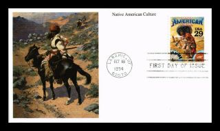 Dr Jim Stamps Us Native American Indian Culture Western Legends Fdc Cover