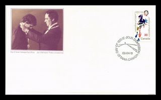 Dr Jim Stamps Marathon Of Hope First Day Issue Canada European Size Cover