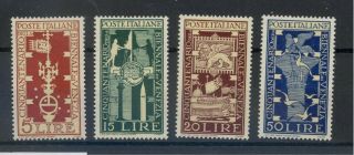 Italy Scott 510 - 513 Complete Set Never Hinged Very Fine