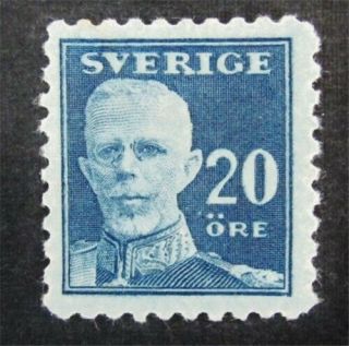 Nystamps Sweden Stamp 143 Og H $30