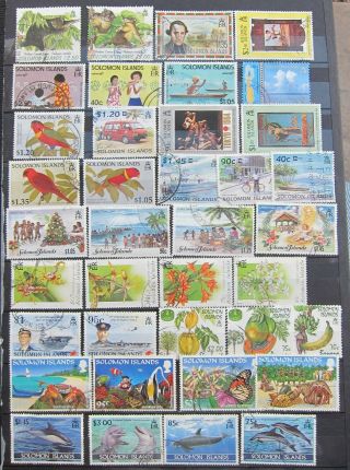 920 - 19 38 Solomon Islands Stamps