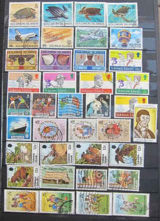 919 - 19 38 Solomon Islands Stamps