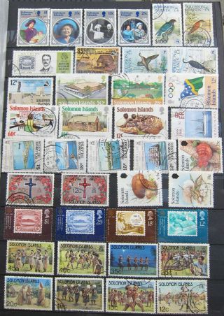 918 - 19 39 Solomon Islands Stamps