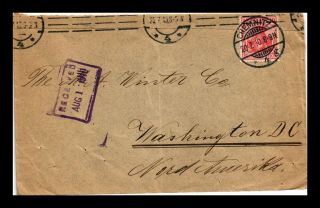 Dr Jim Stamps Chemnitz Germany Tied Postal History Cover