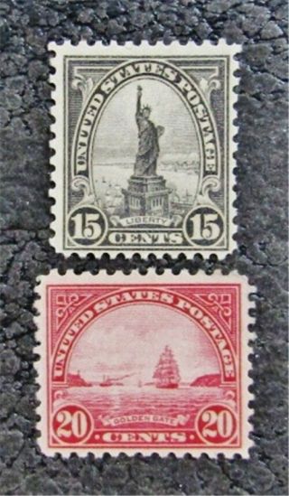 Nystamps Us Stamp 696 698 Og H / Nh $20