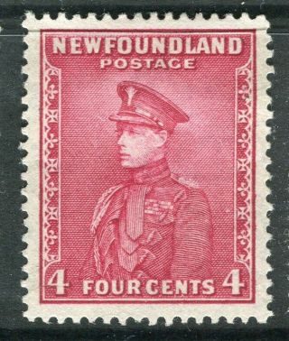 Newfoundland; 1932 Early Pictorial Issue Hinged Shade Of 4c.  Value