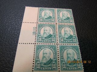 U.  S.  Stamps,  Scott 662,  Mnhog Scv=$300.  00