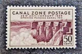 Nystamps Us Canal Zone Stamp 135 Og Nh $30