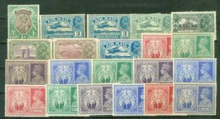 British India Large Size Group Of 21 / Stamp Lot 7052