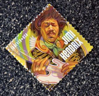 2014usa 4880 Forever Jimi Hendrix - Single Stamp - Nh Music Icon