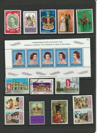 Royalty - Large Thematic Stamp Selection 4 Scans (2309l)