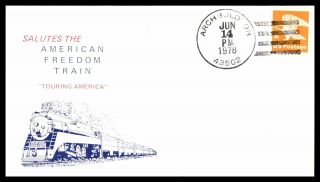 Mayfairstamps Us 1978 Salutes The American Freedom Train Ohio Cover Wwb_69175