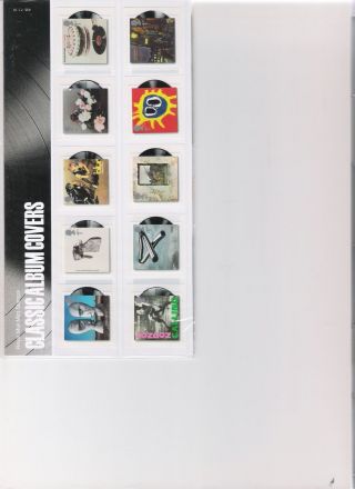 2010 Royal Mail Presentation Pack Classic Album Covers