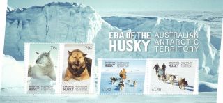 Aat - 2014 - Miniature Sheet: Era Of The Husky.  Nh