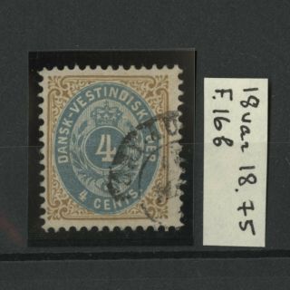 Danish West Indies 1901 Scott 18var.  Facit 16b Cv$18.  75