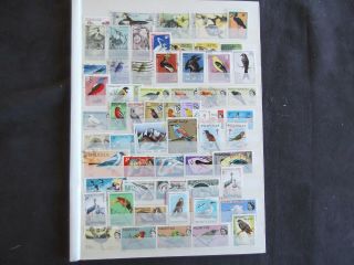 Thematics - Birds - Various And Stamps (17)