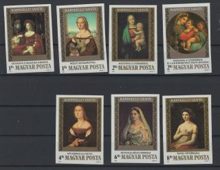 Hungary,  Magyar,  Stamps,  1983,  Mi.  3612 - 3618 B.