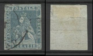 No: 68063 - Toscano - Italy State - " Lion " - A Very Old Stamp -