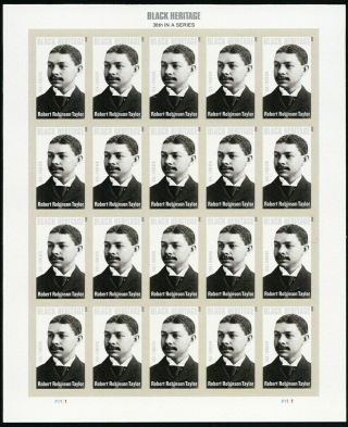 4958,  Forever Robert Taylor Ndc No Die Cut Pane Of 20 Stamps - Stuart Katz
