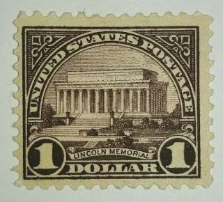 Travelstamps: 1923 Us Stamps Scott 571,  Lincoln Memorial,  Og,  Hinged