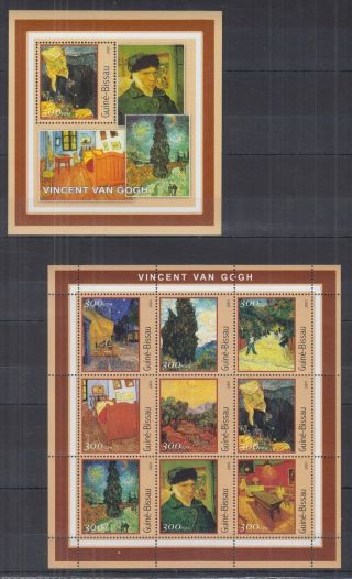 N703.  Guinea - Bissau - Mnh - Art - Paintings - Vincent Van Gogh
