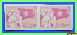 Vietnam Imperf Military Frank Pair Mnh Ngai