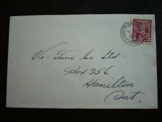 Postal History - Canada - Scott 219 On Cover To Hamilton From Montreal North Bay