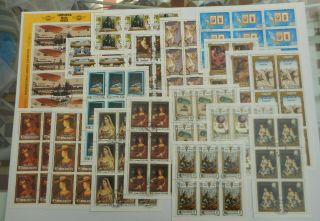 KOREA 93 sheetlets - 680,  stamps,  great thematic content,  CTO 2