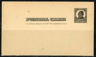 United States Ux19 1902 Postal Card