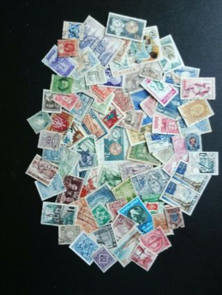 9.  Vintage World Stamps.  50