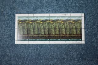 1988 Survival Of The Forests - Geneva - Full Sheet - G166a - Mnh