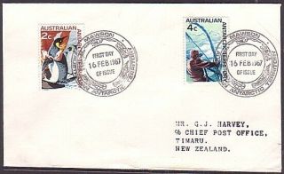 Australia Antarctic Terr 1967 Cover Mawson Base. . . .  35440