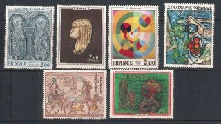 France Stamps - 1976 French Art,  Mnh