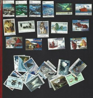Australian Antarctic Terr.  Sc L77 - 82,  L90 - 3,  L102 - 6 (1989 - 97),  Lot