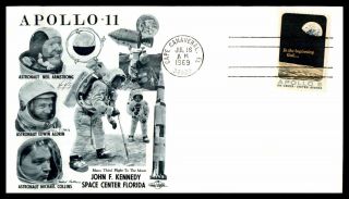 Mayfairstamps Us Fdc 1969 Apollo 11 Astronauts Art Craft Wwb_15481