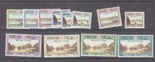 Oman - 1972 - Definitives Set Of Ete Mnh,  Sg £240