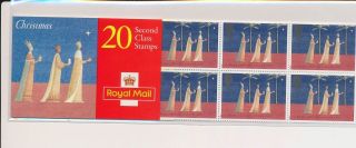 Lk71925 Booklet Great Britain Christmas Stamps Fine Lot Mnh