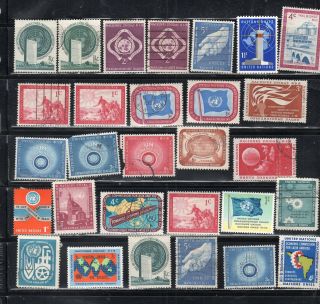 United Nations Stamps Lot 46332