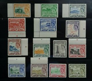 Saint Christopher Stamp Selection Nevis Angulla Mnh