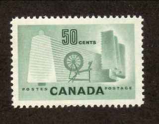 Canada - - 334 Mnh - - 1953 Textile Industry