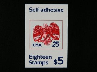 Us Scott 2431a Fold It Yourself Booklet Pane Of 18 25c Stamps Mnh S214
