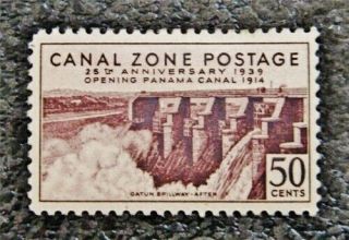 Nystamps Us Canal Zone Stamp 135 Og H $30