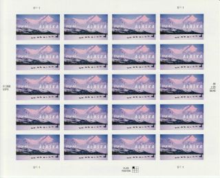 Alaska Statehood Stamp Sheet - - Usa 4374