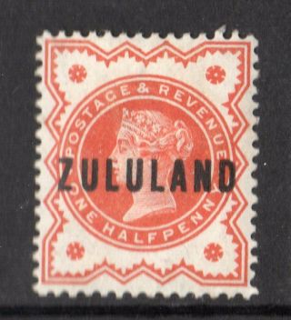 Zululand 1888 Qvi ½d Sg 1