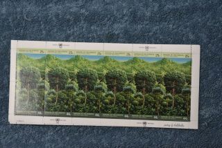1988 Survival Of The Forests Full Sheet - York N523a - Mnh