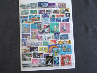 Thematics - Space - Various And Stamps (2)
