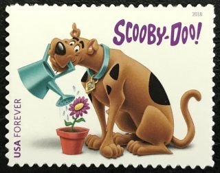 2018 Scott 5299 - Forever - Scooby Doo - Single Stamp - Nh