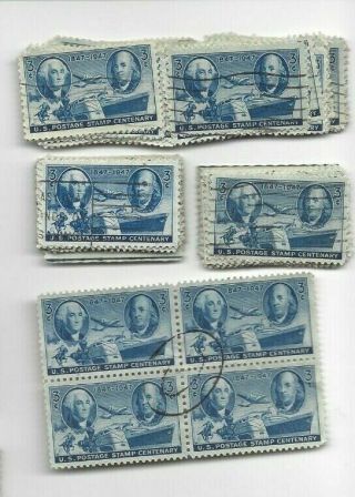 U.  S.  Stamps Scott 947 3 Cent Postage Stamp Centenary 100 4/4