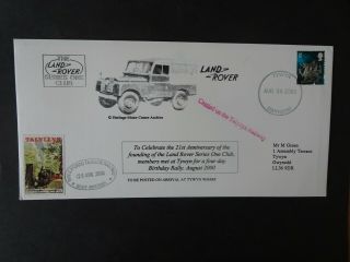 Talyllyn Railway Official First Day Stamp Cover Dated 2000